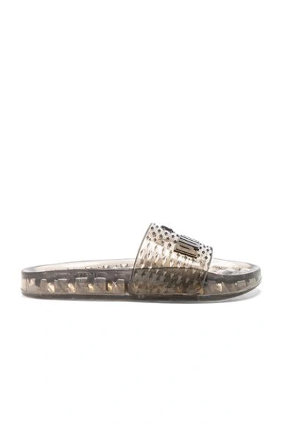 Fenty X Puma Fenty By Puma Jelly Slides In Black,gray In Black,gray