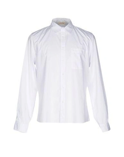 Shop American Vintage Solid Color Shirt In White