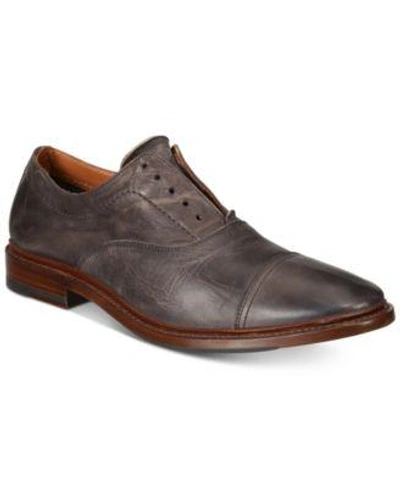 Shop Frye Men's Paul Oxfords Men's Shoes In Grey