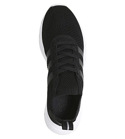 Shop Adidas Originals Flb Primeknit Trainers In Black White Gum