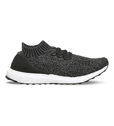 Shop Adidas Originals Ultra Boost Uncaged Primeknit Sneakers In Core Black White F