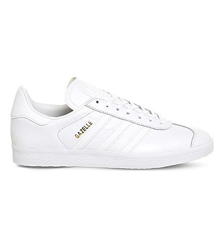 gazelle leather trainers