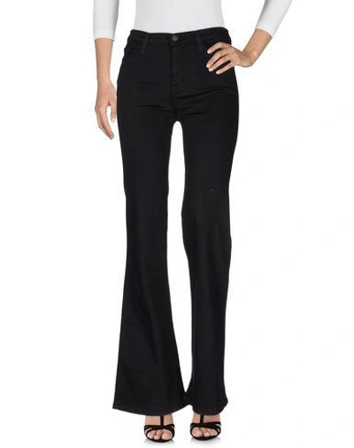 Current Elliott Current/elliott Woman Jeans Black Size 25 Viscose, Cotton, Tencel, Polyester, Elastane In Black
