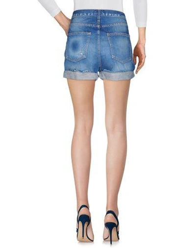 Shop Current Elliott Denim Shorts In Blue