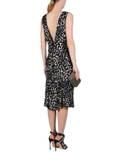 Shop Gucci Knee-length Dress In Black