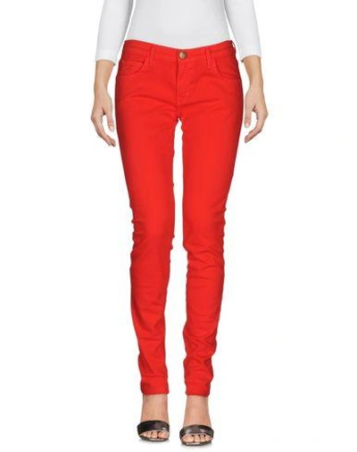 Shop Current Elliott Jeans In Red