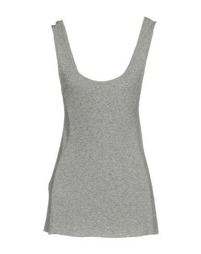 Shop American Vintage Tank Top In Grey