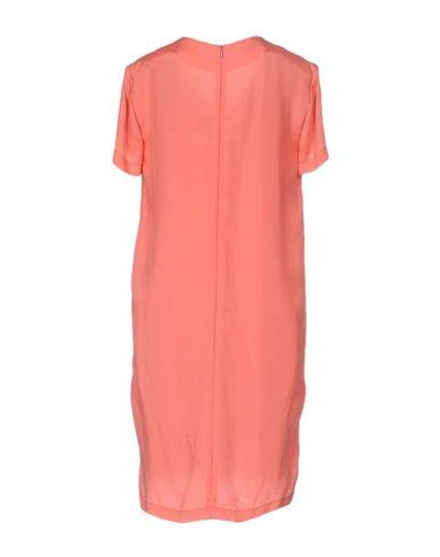 Shop Cacharel Short Dress In Coral