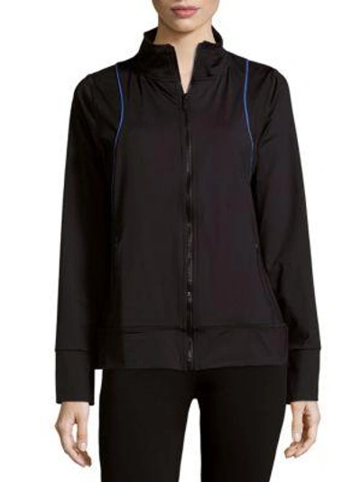 Shop Alala Front Runner Jacket In Black