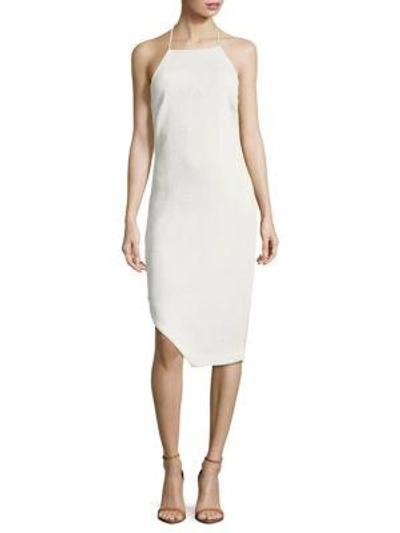 Shop C/meo Collective Fracture Dress In Ivory