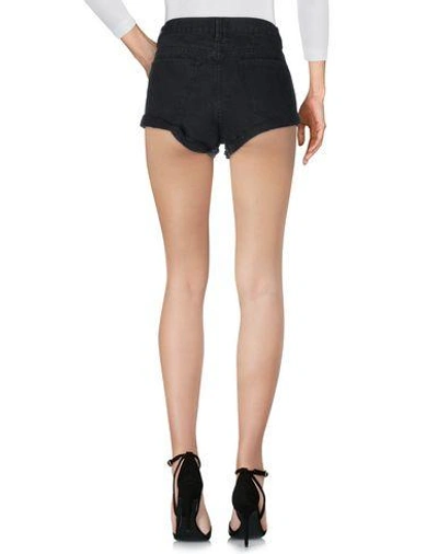 Shop Amuse Society Denim Shorts In Black