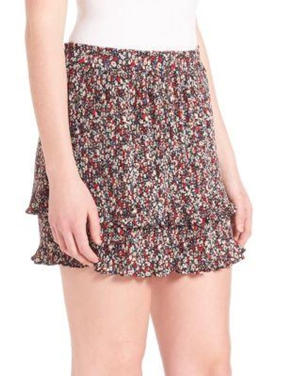 Shop Derek Lam 10 Crosby Pleated Two-in-one Camisole & Skirt In Confetti