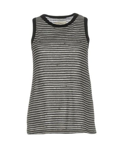 Shop Current Elliott Tank Top In Grey