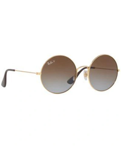 Shop Ray Ban Ray-ban Polarized Sunglasses, Rb3592 Ja-jo In Gunmetal/grey Gradient Polar