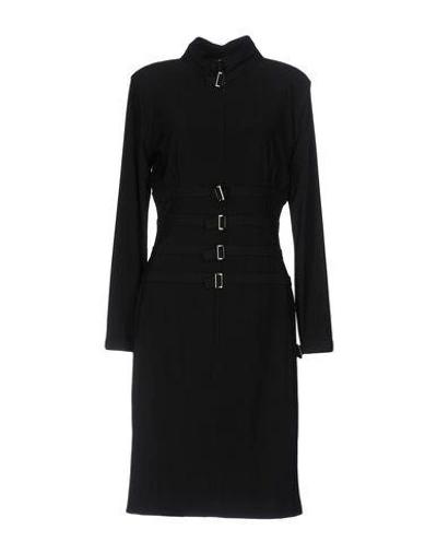 Shop Sen Knee-length Dress In Black