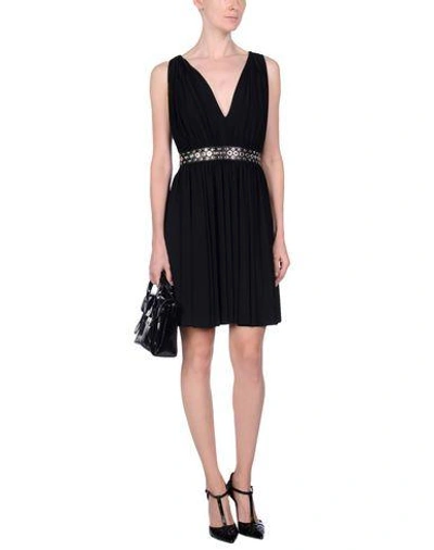 Shop Alexander Wang Short Dress In Black