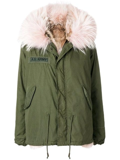 Shop As65 Army Coat - Green