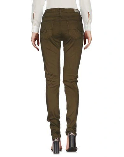 Shop Ag Casual Pants In Military Green