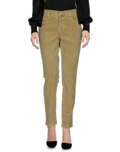 Shop Current Elliott Casual Pants In Military Green