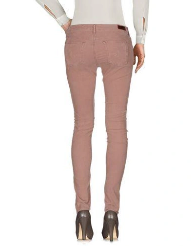 Shop Ag Casual Pants In Light Brown