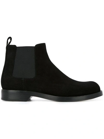 Shop Loewe Chelsea Boots In Black