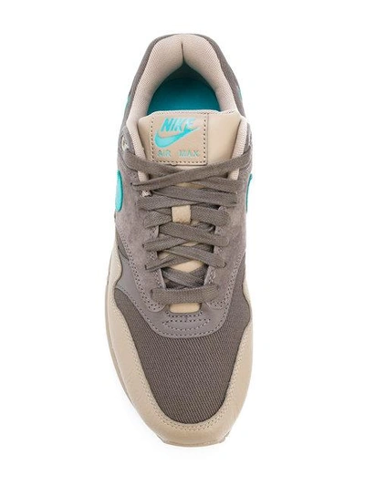 Shop Nike Air Max 1 Premium Sneakers In Brown