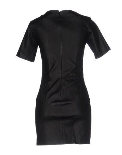 Shop Theperfext Short Dresses In Black