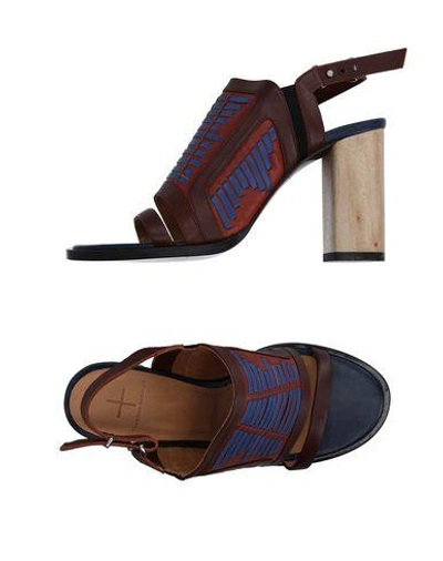 Shop Thakoon Addition Sandals In Brown