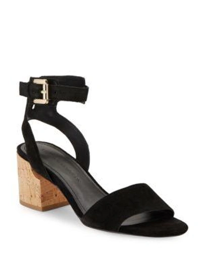 Shop Sigerson Morrison Riva 2 Ankle Strap Sandals In Black