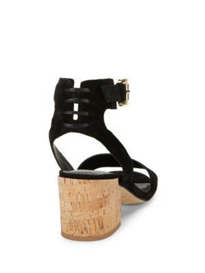 Shop Sigerson Morrison Riva 2 Ankle Strap Sandals In Tropic Red