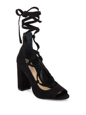 vince camuto block heel pump