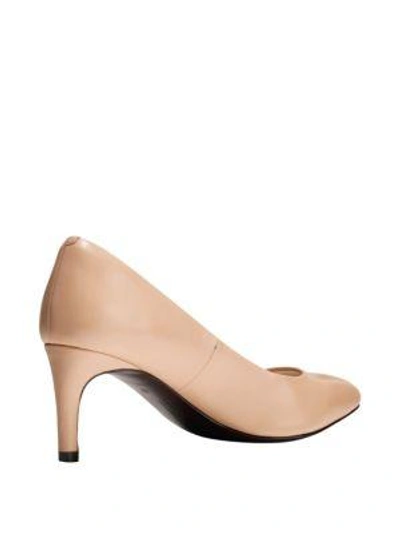 Shop Cole Haan Helen Grand Leather Pumps In Nude