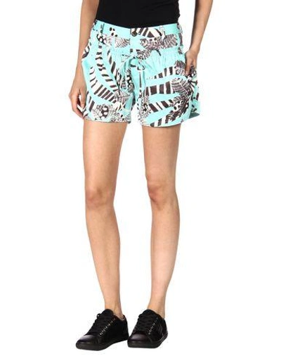 Shop Thakoon Addition Shorts & Bermuda In Turquoise