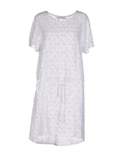 Shop Gat Rimon Short Dress In White