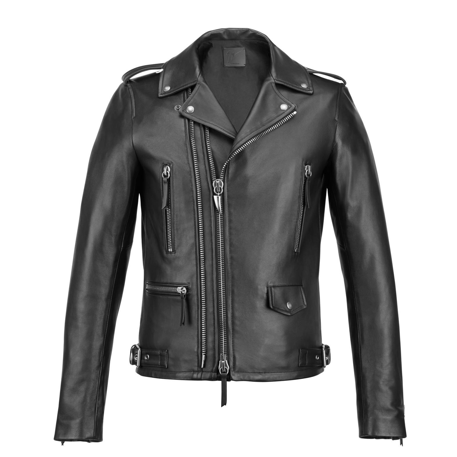 Giuseppe Zanotti Leather Biker Jacket 