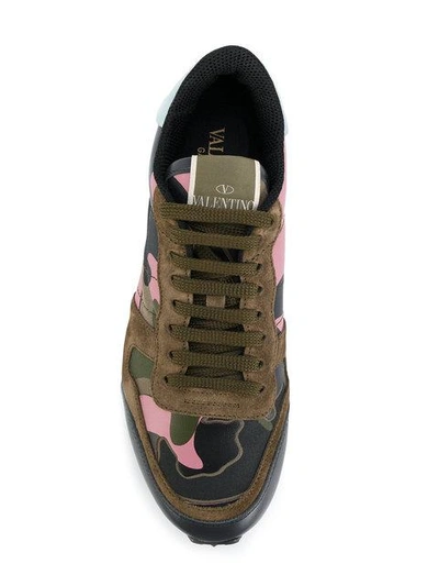 Valentino Garavani Camouflage Rockrunner sneakers