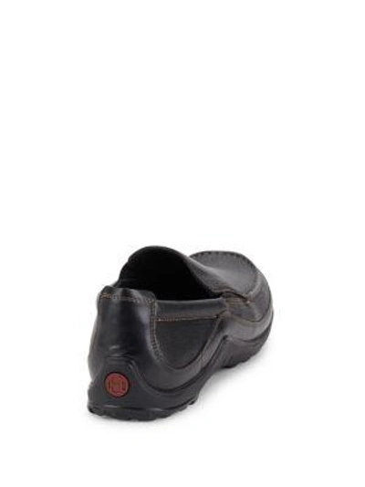 Shop Cole Haan Tucker Venetian Loafers In Black