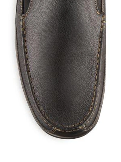Shop Cole Haan Tucker Venetian Loafers In Black