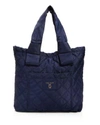 MARC JACOBS KNOT QUILTED NYLON TOTE,M0011197