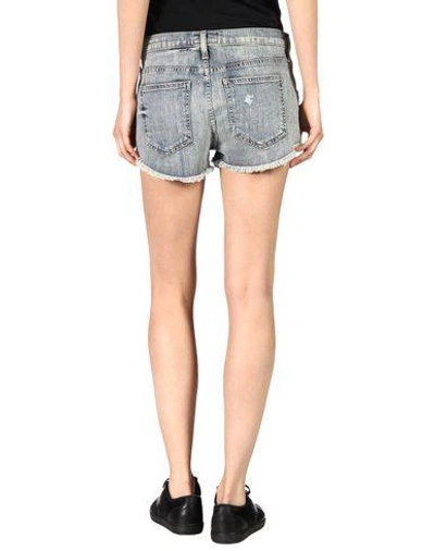 Shop Current Elliott Denim Shorts In Blue