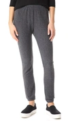 Wildfox Knox Sweats In Heathered Black