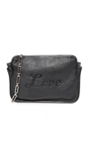 EDIE PARKER AMY LOVE LEATHER CROSS BODY BAG