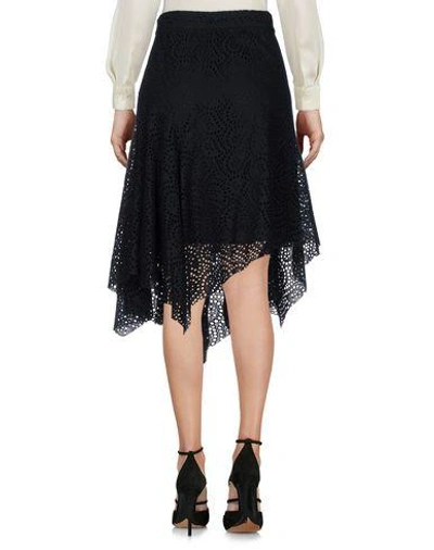Shop Isabel Marant Knee Length Skirts In Black