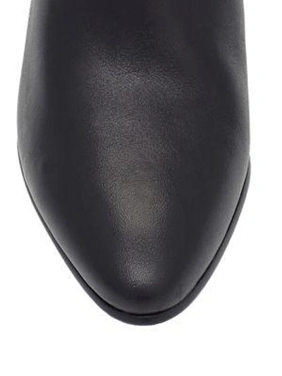 Shop Sam Edelman Reesa Leather Booties In Black