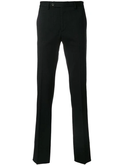 Shop Ferragamo Salvatore  Tailored Trousers - Black