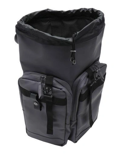 Shop Rains Backpack & Fanny Pack In Lead