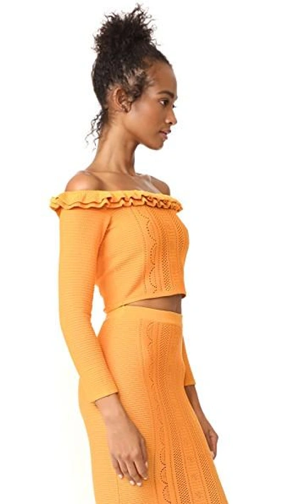 Shop Alice Mccall You Belong With Me Top In Turmeric