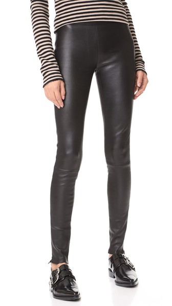 mackage navi leather pants