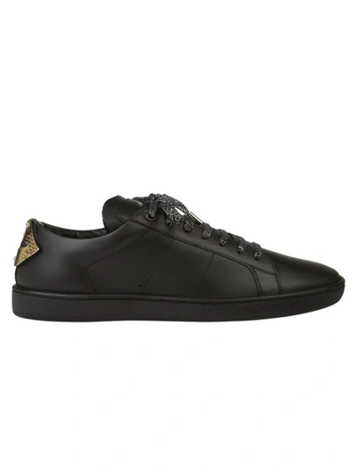 Shop Saint Laurent Sneaker In Oro-moon