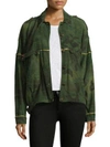 FREE PEOPLE Slouchy Military Cotton Jacket